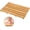 Natural, variant on Bath Mat for Bathroom Luxury Shower - Non-Slip Bamboo Wooden Waterproof Floor Mat for Indoor or Outdoor Use(Black)
