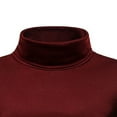 thumbnail image 4 of Chandail Thermique d'Hiver pour Homme à Col Roulé, Extensible, Basique, Épais, 4 of 6