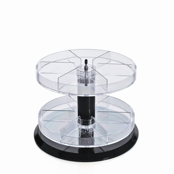 Two Tier Revolving Display 8"H x 11"Dia. - 12 Sections