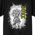 thumbnail image 6 of G.I. Joe Duke Men's Black Crew Neck Short Sleeve T-shirt-4XL, 6 of 7
