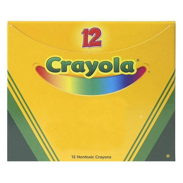 Crayola BIN520836044BN Vert Crayola Craies de Cire en Vrac&44; 12 Compter par Boîte - Boîte de 12