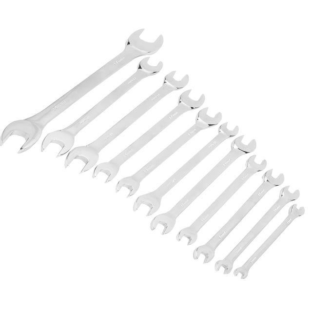 Juego de llaves combinadas, 11 piezas Juego de llaves combinadas Juego de llaves Herramientas manuales Calidad en la que puede confiar