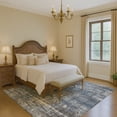 thumbnail image 7 of Addison Rugs Mayfield Premium Machine Washable Transitional Geometric Denim Rectangle Rug, 9' x 12', 7 of 7