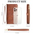 thumbnail image 4 of FALAN MULE Wallets for Women RFID Blocking Vegan Leather wristlet wallet Trifold Clutch Large Capacity Credit Card Holder, 4 of 7