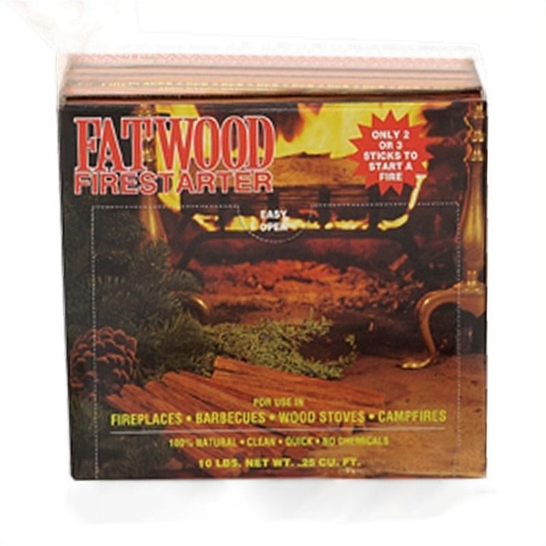 Wood Products International Fatwood Color Box 10 Pounds 09910