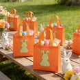 thumbnail image 4 of Honmine 12-Piece Easter Gift Bags Set, Rabbit Pattern Holiday Decorative Bags, Available in 6 Colors, Spring Party Favor Bags, 4 of 6