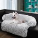 thumbnail image 2 of Dog Pet Bed Sofa Cushions Small Kennel Dogs Baskets Cats Products Mat Beds Supplies Medium Breeds Fluffy Large Puppy Accessories ShopWise Round, 2 of 17