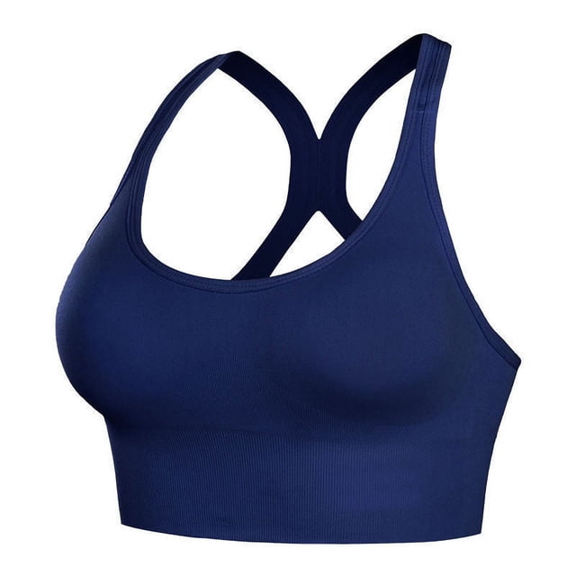 Sujetador deportivo de verano para niña, top de tubo a prueba de golpes, tirantes anchos para los hombros, ropa interior con espalda hermosa