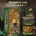 thumbnail image 3 of Kit de rincón para libros en miniatura CCCDF Radium Lady Scene, 3 of 8