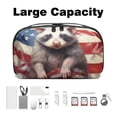 thumbnail image 3 of Independence Day USB Organizer Waterproof Oxford Cloth Hard Drive Case Small Travel Cable Box Organizer 5.9x9.44x3.14 in, 3 of 6
