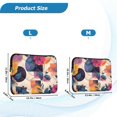 thumbnail image 4 of FORMRS 13-13.3 inch Laptop Sleeve Case Soft Carrying Quilted Computer Bag Cover, Flowers Pattern Style, 4 of 7