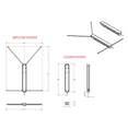 thumbnail image 3 of Taco Boat Sunshade T10-3000-1 ShadeFin; Rod Holder Mount/Bracket Mount/Rigger Mount/Clamp-On Mount; 6 Foot Length x 5 Foot Width Coverage Area; White; WeatherMax 3D Canvas, 3 of 11