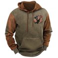 thumbnail image 2 of Styesk Sweatshirts pour Hommes Mode Décontractée Confortable à Manches Longues Sweat à Capuche Imprimé, 2 of 3