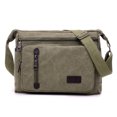 thumbnail image 1 of SHAR Men Shoulder Bag Backpack Military Canvas Crossbody Satchel Sling Messenger, 1 of 3