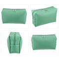 thumbnail image 7 of Unique Bargains Floral Makeup Bag Zipper Flower Cosmetic Pouch Green, 7 of 7