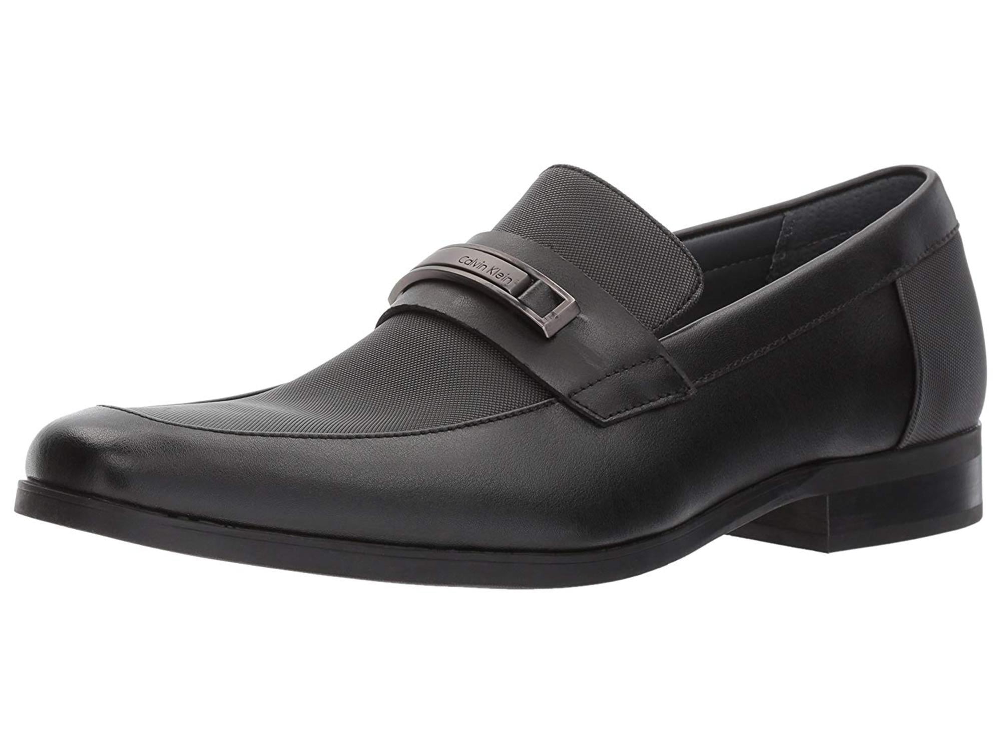 calvin klein men's jameson soft leather loafers