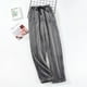 thumbnail image 2 of Pantalones de pijama de franela para mujer: forro polar coral, boca ancha, gruesos y cálidos, ropa de estar por casa para otoño/invierno (Nota: los datos originales pueden contener errores de género), 2 of 3