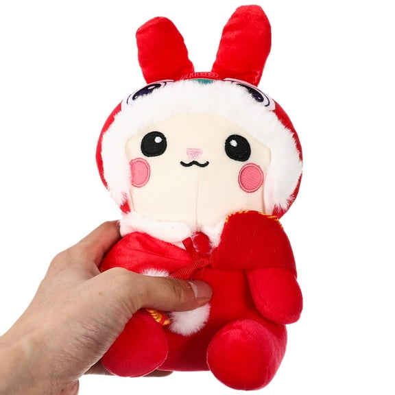 Soimiss Lovely Rabbit Stuffed Toy Plush Assorted Color 1Pcs