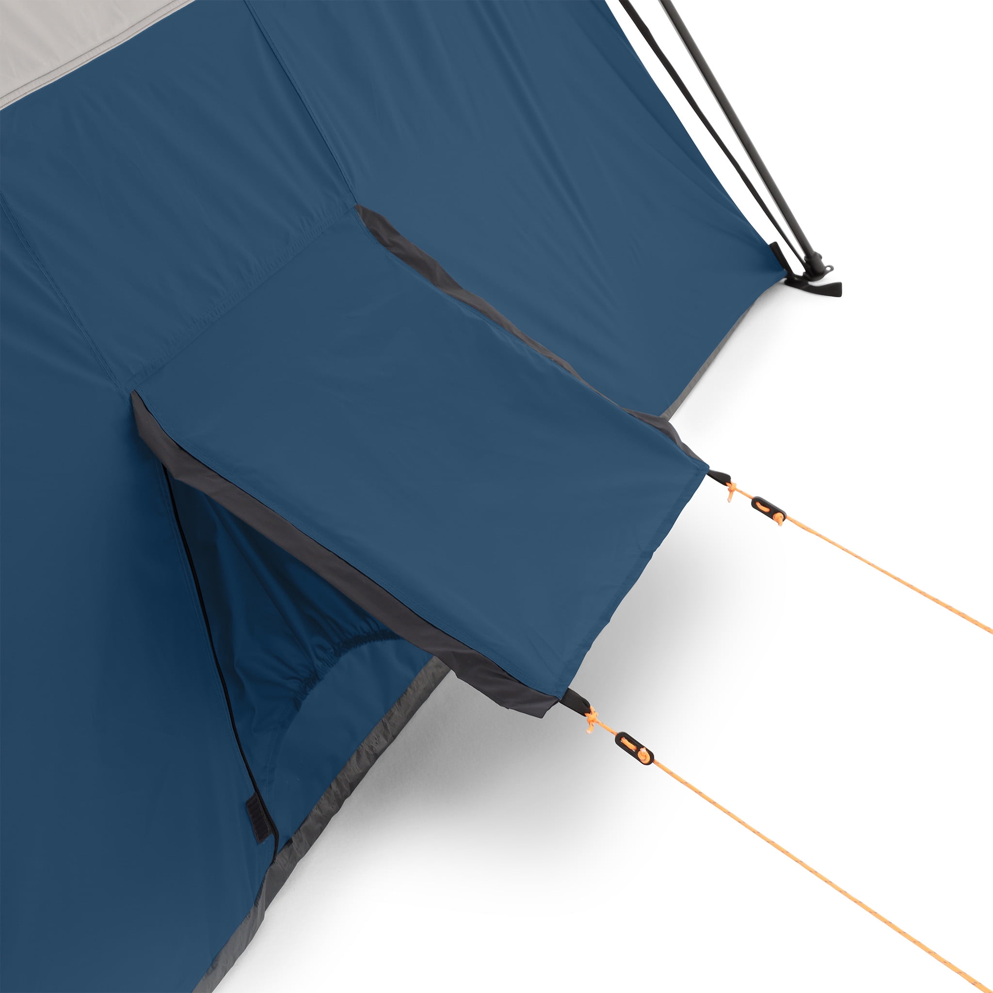 Ozark Trail 6 Person Family Instant Cabin Tent, 10' x 9' x 66", made with recycled materials, blue