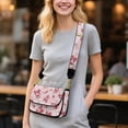 thumbnail image 2 of ZUXONGSY Cow Strawberry Print Shoulder Handbag for Women Waterproof Crossbody Purse PU Leather Satchel with Adjustable Wide Strap for Daily Use Shopping, 2 of 7