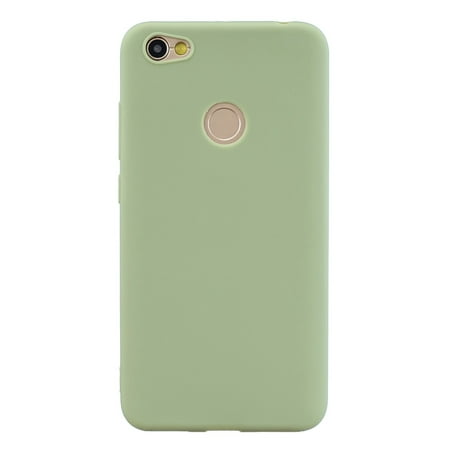 Shoppingbox Case for Xiaomi Redmi Y1/Note 5A Prime, Ultra Slim Soft TPU Matte Silicone Case Shockproof Bumper Shell Cover - Green
