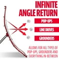 thumbnail image 5 of Franklin Sports Baseball Pitchback Rebounder Net with Pitching Target, 44 in, 5 of 9