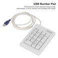 thumbnail image 2 of Teclado numérico de 17 teclas teclado numérico mecánico USB Caracteres HD para PC de escritorio para computadora portátil Amonsee No, 2 of 5