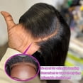 thumbnail image 6 of 100% Human Hair Short Bob Wigs 13x4 Straight Glueless HD Lace Front Wig Lace Frontal wig, 6 of 6