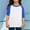 Blue, variant on Color Block Long Sleeve Casual Tee for Toddler Girls and Boys Comfortable Kids Shirt T-Shirts Kids Short Sleeve Crewneck Solid Basic Tees Casual Tops