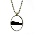 thumbnail image 1 of Collar Colgante de Cadena Vintage Unbranded para Hombres Cuero Negro, 1 of 3