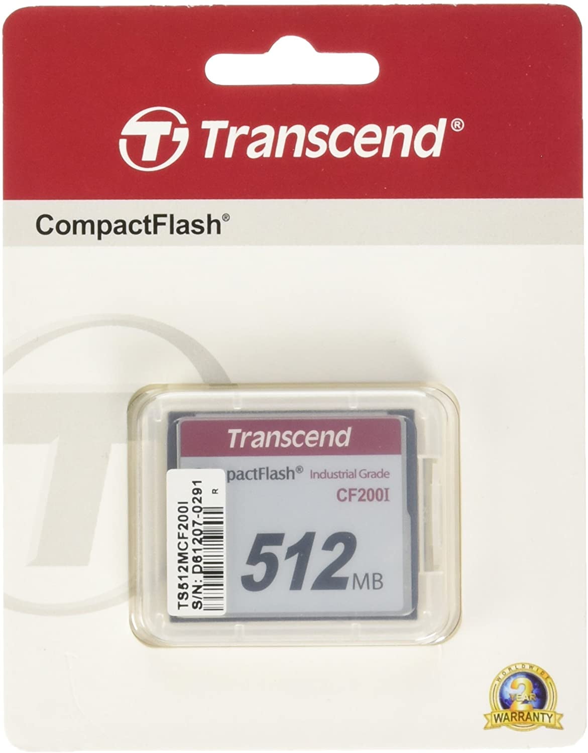 TRANSCEND TS512MCF200I 512MB Industrial Compact Flash Card Walmart Canada