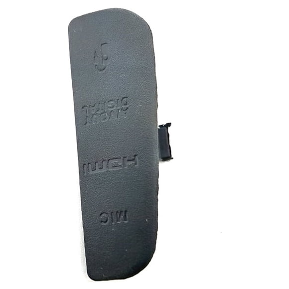 Cateissary Tapa de cubierta USB, cubierta inferior de puerta de cuero Lithe, compatible con , enchufe de gomas de salida de vídeo, repuesto de Accesorios de cámara y óptica