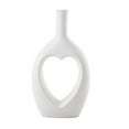 thumbnail image 1 of Florero de cerámica s Arreglo floral Estatuilla Centro de mesa blanco 17x295x8cm Zulema Maceta de cerámica, 1 of 8
