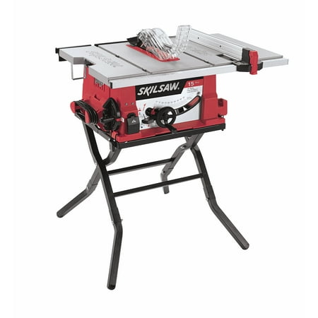 SKIL 10-Inch Table Saw with Folding Stand, (Best Rated Cabinet Table Saws)