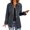 Black, variant on Vedolay Womens Coat Women's Oversized Denim Jacket Lapel Button Up Long Sleeve Jean Jacket,Black M