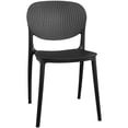 thumbnail image 6 of Modern Indoor/Outdoor Patio Dining Chair - Durable Polypropylene, Weather-Resistant Design, 6 of 6
