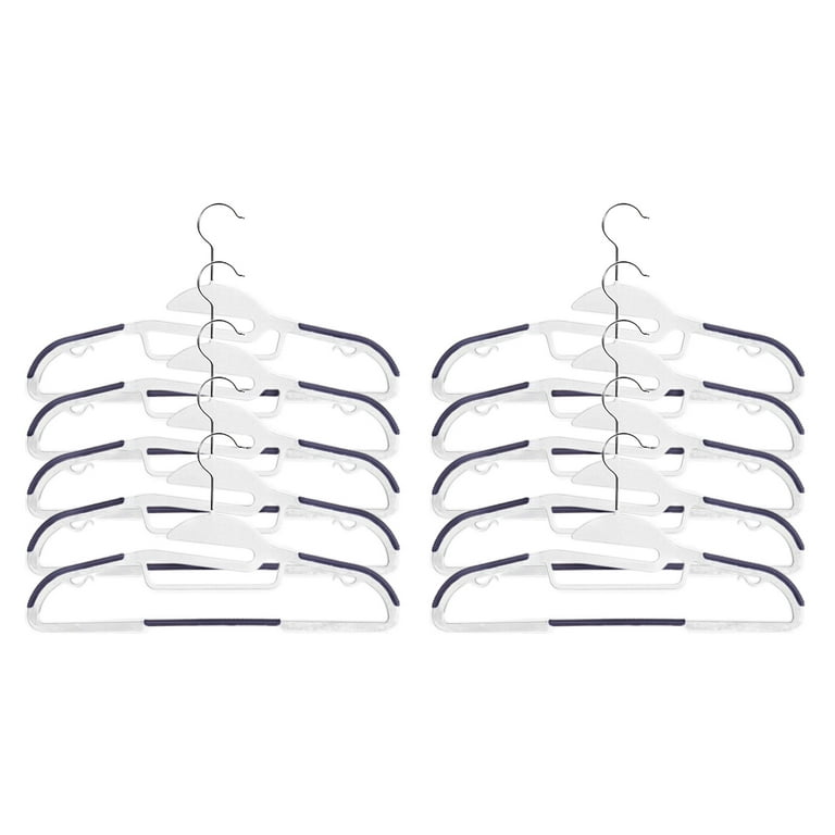 Non-slip Traceless Plastic Clothes Hangers - Thin Clothes Drying