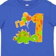 thumbnail image 4 of Inktastic Happy Dinosaur First Birthday-green Boys or Girls Baby T-Shirt, 4 of 5