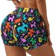 thumbnail image 1 of Balery Colorful Air Balloons1 Pantalones cortos de entrenamiento estampados para mujer, sin costuras, ajustados, para gimnasio, yoga, correr, deportes, ejercicio activo, fitness.-XX-Large, 1 of 8
