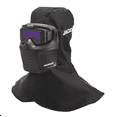 thumbnail image 2 of Jackson Safety - Welding Mask and Hood Kit - Auto Darkening -  Thermoplastic - 1.38" x 3.54" Viewing Area - Shade 3/5-12 ADF - Black - Rebel Series, 2 of 8