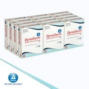 Dynarex DynaDerm Hydrocolloid Dressings, Sterile Moist Bandages, 2 x 2, Thin & Latex-Free, Peel-Down Patches, 1 Case - 12 Boxes of 20 DynaDerm Hydrocolloid Dressings