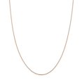 thumbnail image 1 of 1 mm x 16 in. 14K Rose Gold Diamond-Cut Cable Chain, 1 of 1