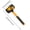 Large, variant on Multifunctional rubber hammer tile soft rubber percussion hammer square hammer construction worker professional hand tool