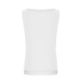 thumbnail image 4 of Luxalzxs Fake Two-Piece Tops for Girls Casual Summer Cotton Linen Tank Tops Kids Loose Scoop Neck Sleeveless Shirts Blouse 5-14 Years, 4 of 6