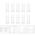 thumbnail image 3 of Miangastore 24pcs Anti-corrosive Plastic Fences Yard Partition Plastic Fences Xmas Decors, 3 of 8