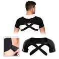 thumbnail image 3 of Adjustable Double Shoulder Support Brace, Flexible Compression Wrap Protector for Sleeping Pain Relief & Injury Preventio for Men and Women Frozen Shoulder,AC Joint,Labrum Tear, 3 of 10