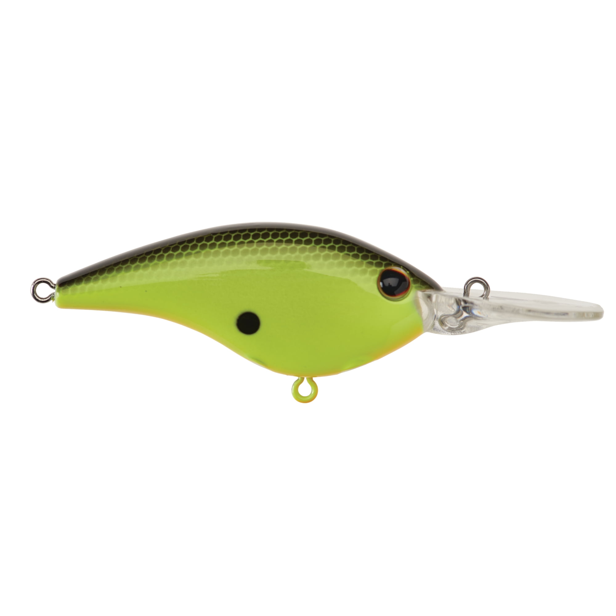 Berkley Frittside Fishing Lure, Black Chartreuse, 1/2 oz