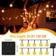 thumbnail image 3 of FlkwoH Guirnalda de Luces Solares para Exteriores, Poerpig 12M 100 LED Impermeable Guirnalda de Luces Solares, 8 Modos de Iluminación Guirnalda de Luces Solares para Exteriores para el Hogar, Jardín, Fiesta, Decoración de Patio (Blanco Cálido), 3 of 5