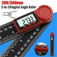 thumbnail image 3 of 2-in-1 Digital Angle Meter Inclinometer Digital Angle Ruler Electronic Goniometer Protractor Angle Finder Measuring Tool ,Long Lasting, 3 of 7
