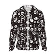 thumbnail image 1 of Vsdgher Sweat à Capuche Imprimé Squelette pour Adultes, Protection Solaire à Manches Longues pour Hommes et Femmes, Pêche, Course, Natation - Petit, 1 of 7
